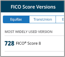 FICO Score versions most widely used in mortgage, auto and credit card lending β FICO Advanced